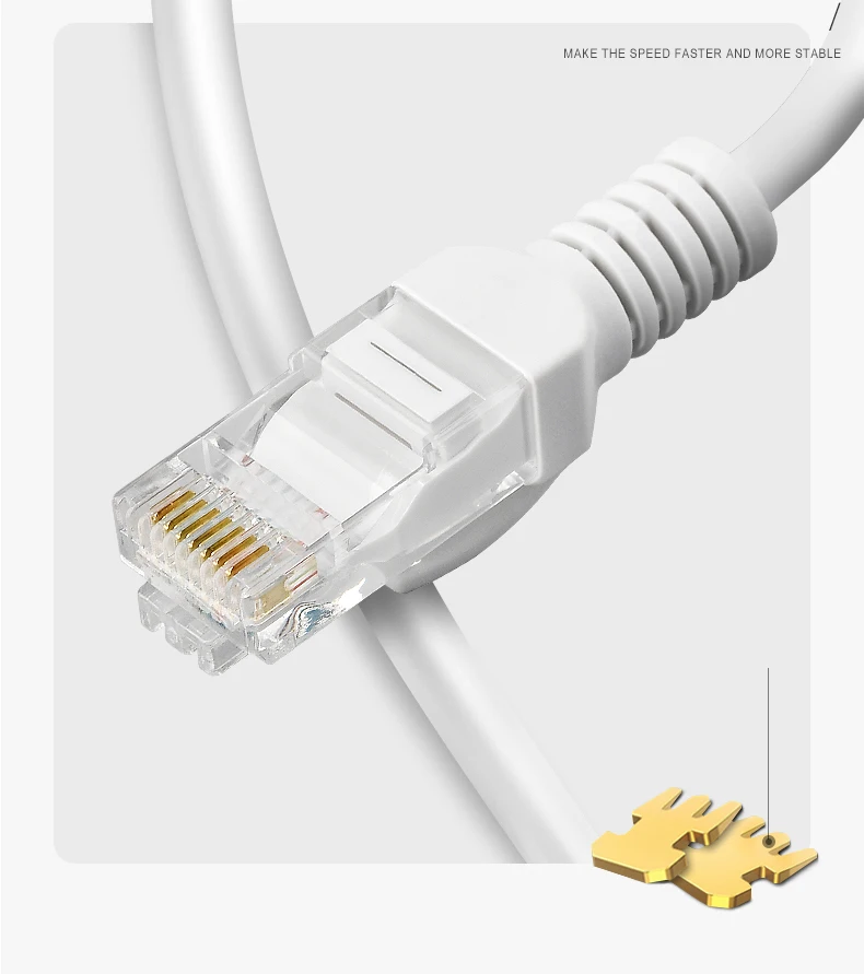 Cat8 Sftp Lan Cable Lan Network Cable Rj45 To Rj45 Cable