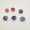 Thailand market hot animation film printed multi color customizable children promotion gift rings