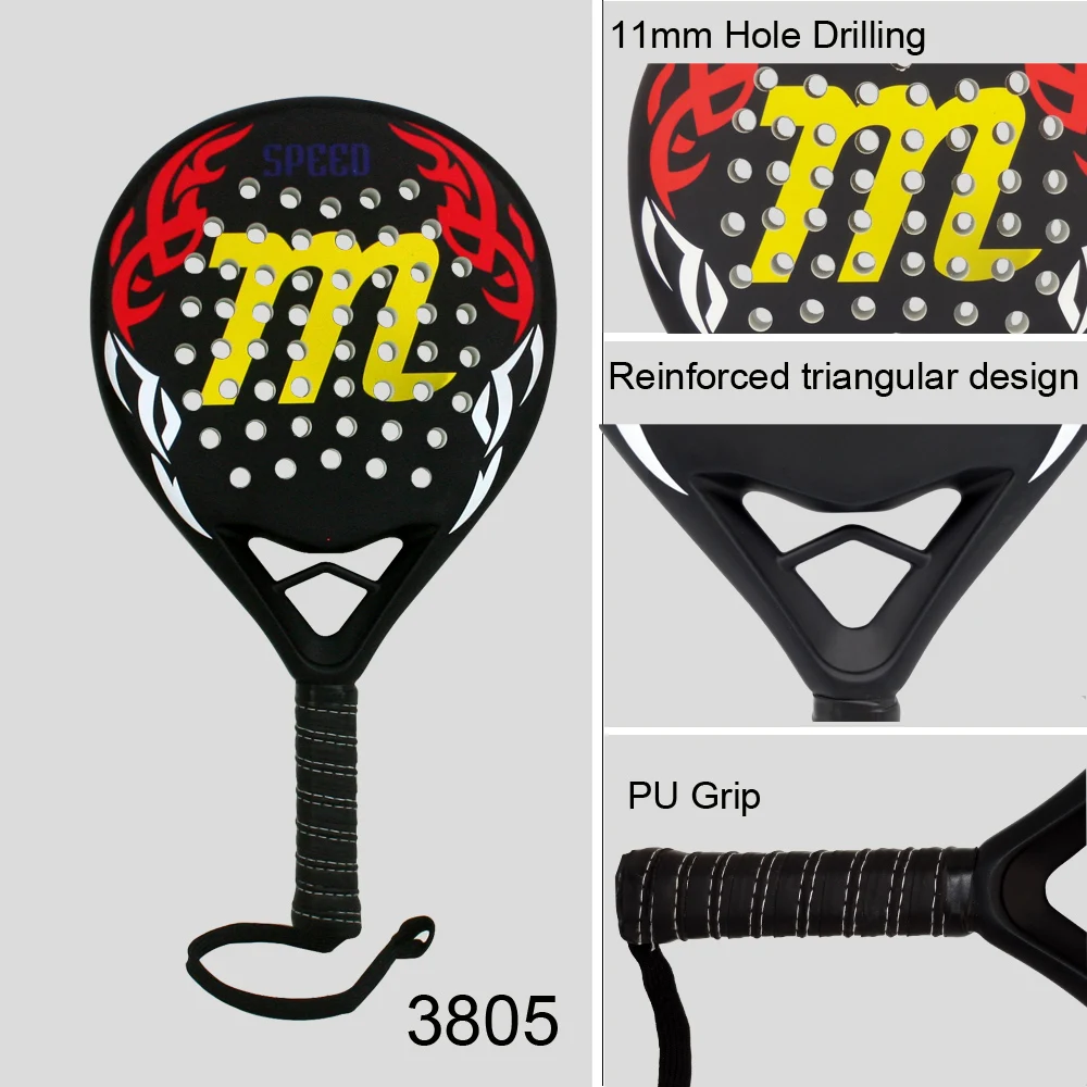 carbon force edge padelracket
