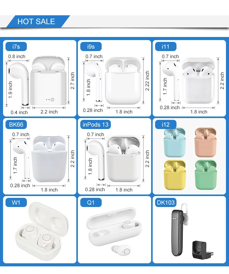 Sport Earbud Headphones Stereo Mini Earphone Long Battery Blue tooth Wireless Earbuds - ANKUX.COM
