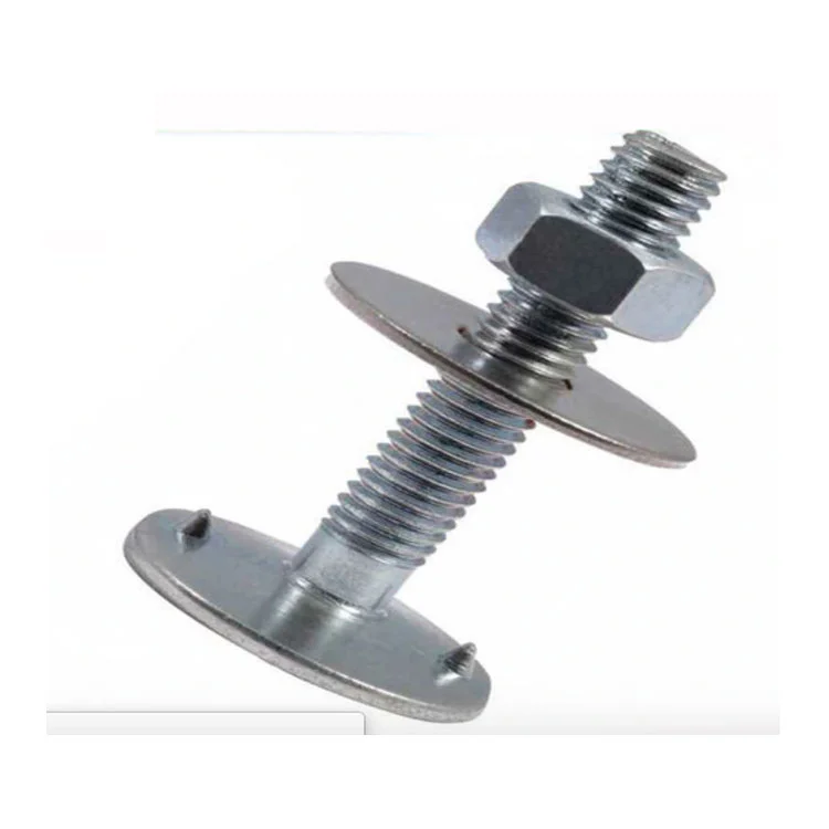 Din15237 Belt Screw Fanged Elevator Bolt And Nut For Bucket Elevator