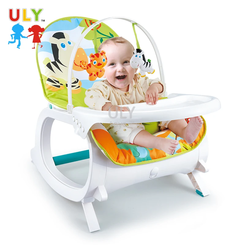 2 In 1 Safety Adjustable Design Lovely Infant Baby Musical Rocker Baby