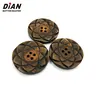 Handmade custom 4-Holes Natural Buffalo Horn Toggle Button