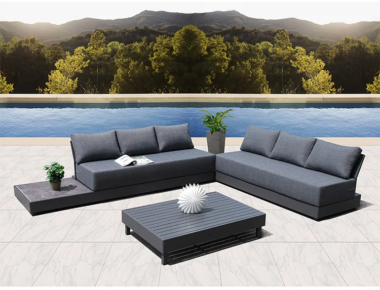 Aluminium Moderne Outdoor Sofa Gartenmöbel Garten Möbel Set - Buy