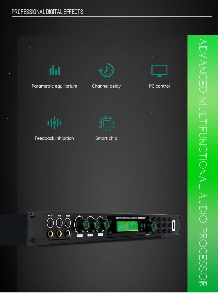 Kx600 Digital Mixer Karaoke Processor Studio Master Sound Effect Pro