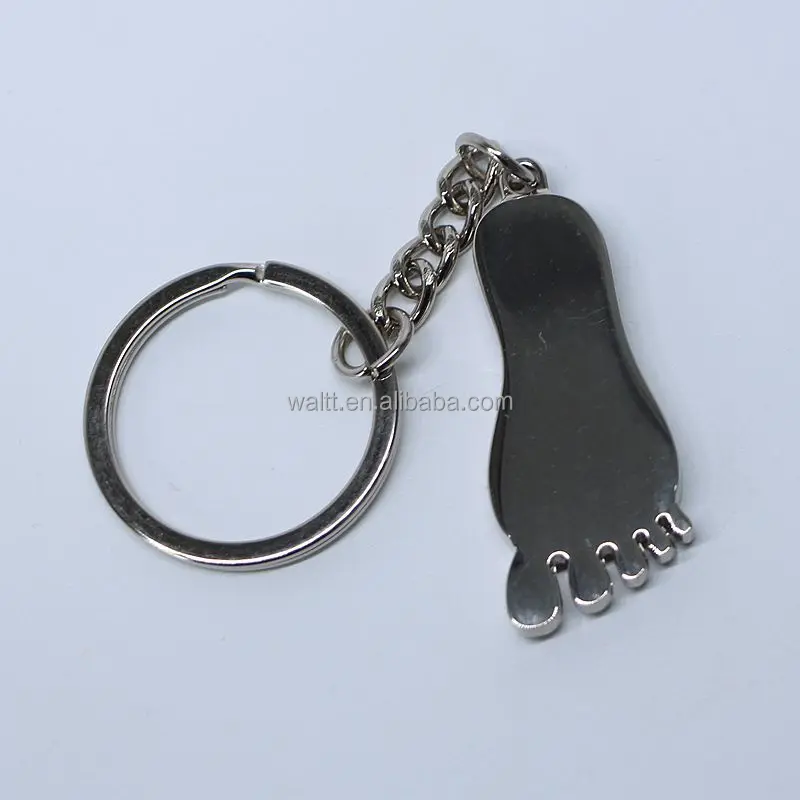Toe Token Keychains Precious Foot Keyring Footprints Keychain Capture Tiny Toes for a ...