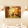 5D full circle diamond painting forest deer group DIY home decoration diamond embroidery