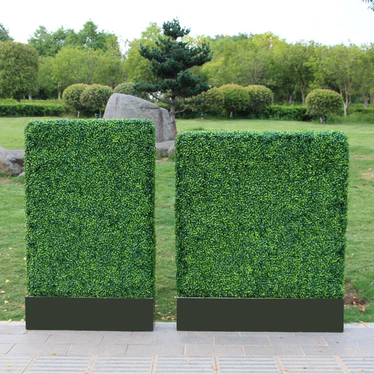 Artificial Boxwood Hedge Wall With Caster Boxwood Hed vrogue.co