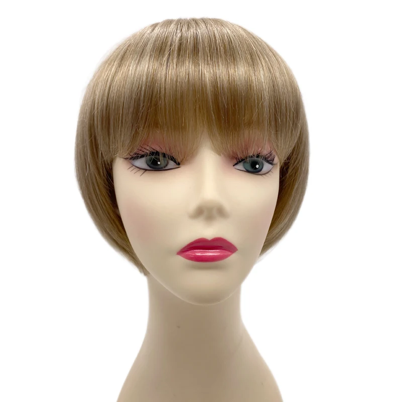 Short Hair Synthetic Wigs for White Women Pixie Cut Machine Made Grey Short Hair Synthetic Wigs for White Women Pixie Cut Machine Made Grey 