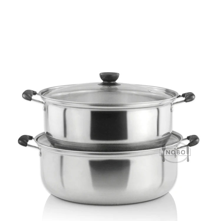 Set Of 8 Ghana Bakelite Handles Stainless Steel Cookware Set With Glass