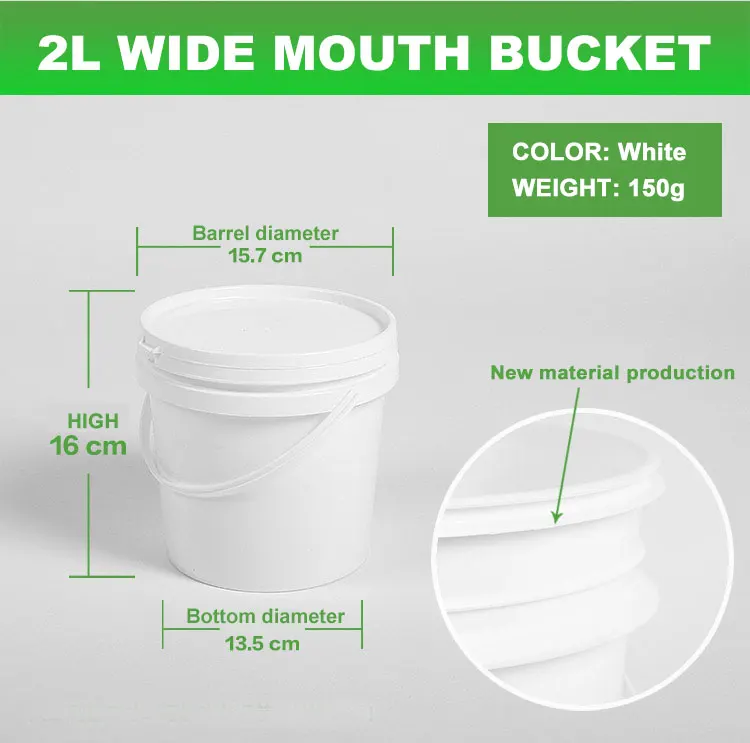 Wholesale 5 Gallon White Plastic Buckets With Lid And Handle Buy