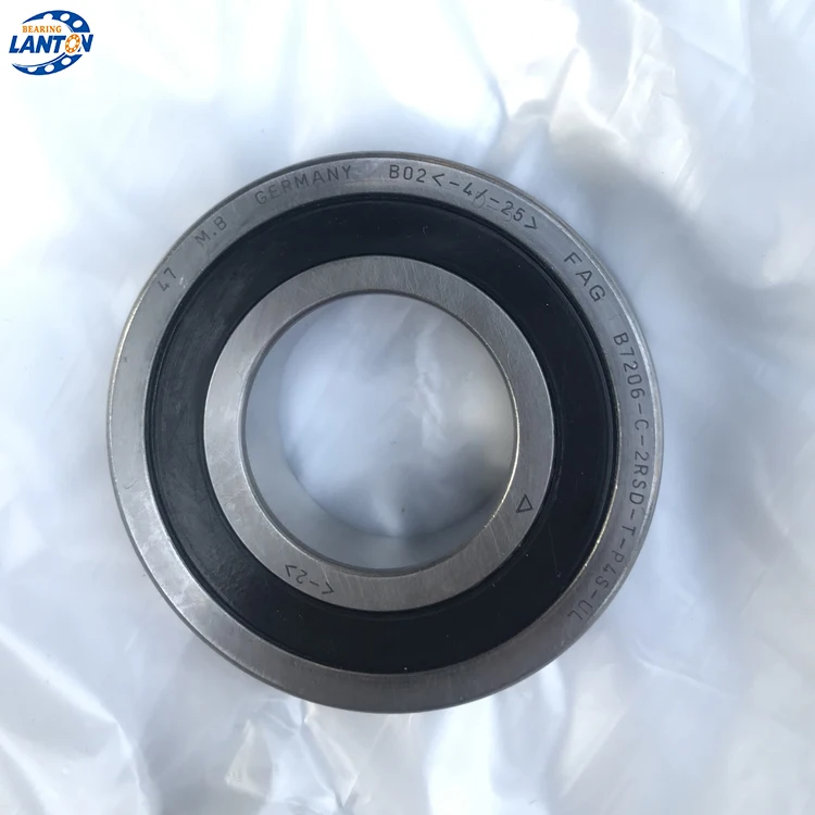 30*62 * 16毫米主轴轴承角接触球轴承 b7206c