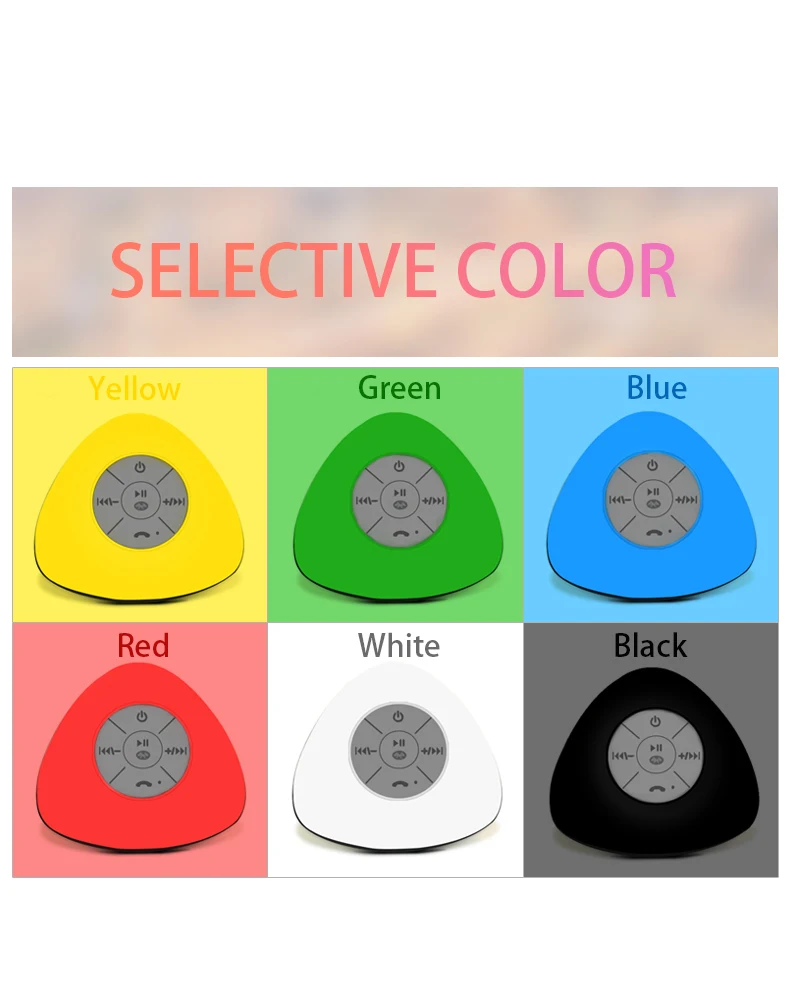 IPX4 approval speakers mini speakers dj bluetooths water dancing speaker for bath - ANKUX.COM