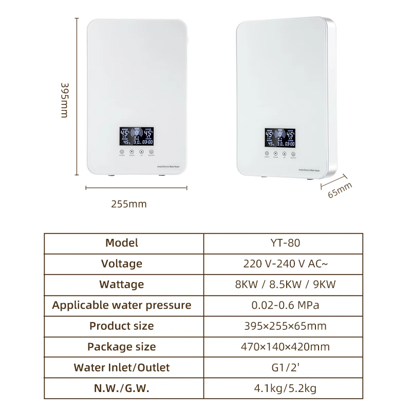 Water Heater, YT-85, 8500W, 220V - detail 4
