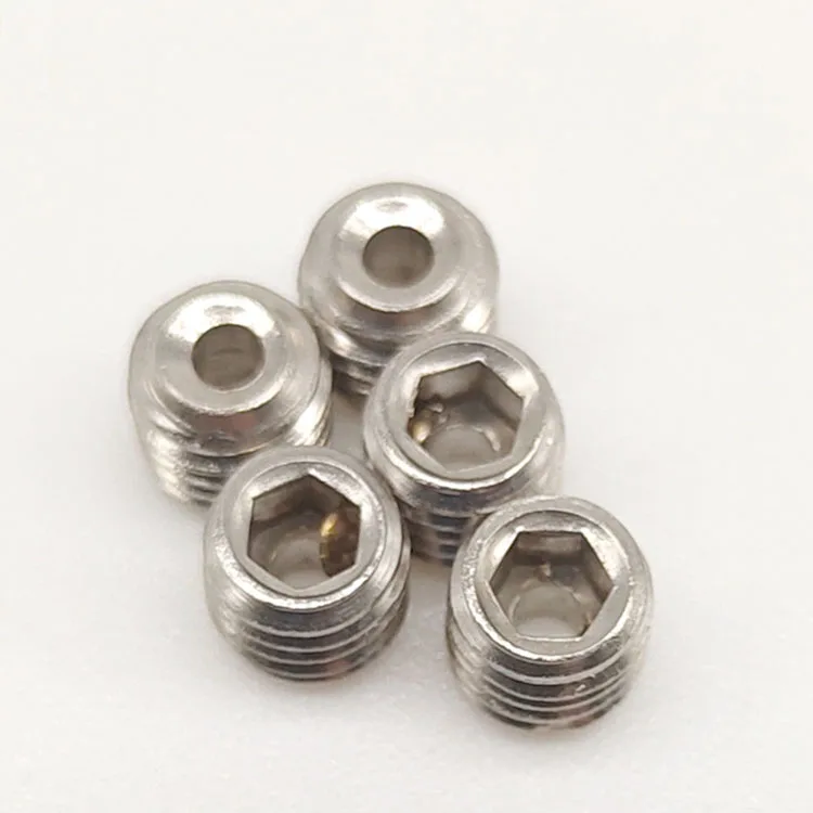 256 440 Stainless Steel 188 Cup Point Vented Grub Set Screw Buy