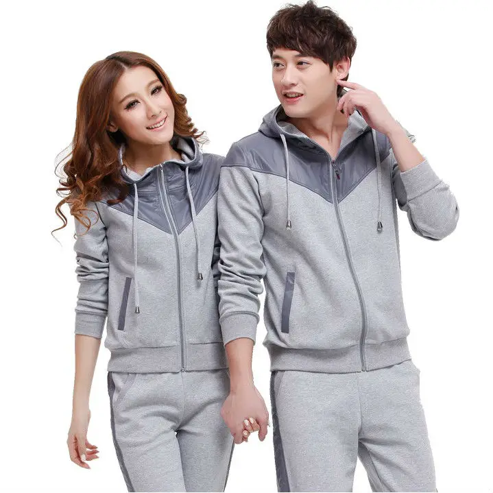 Custom Couple Hoodies Sport Suit - Buy Couple Hoodies Suit,Couple ...