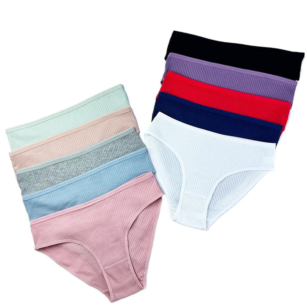 New Arrival Cotton Women's Panties Breathable and Antibacterial Ladies Panties Women's Underwear Custom OEM Supplier