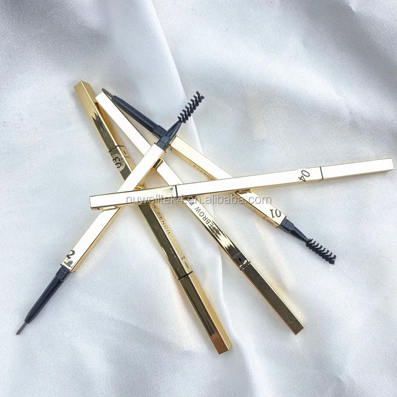 Wholesale Private Label Brand New Waterproof Eyebrow Pencil With Brush 2 In 1 Thin Eye Brow Pencil With Brush - Buy Private Label Waterproof Eyebrow ...