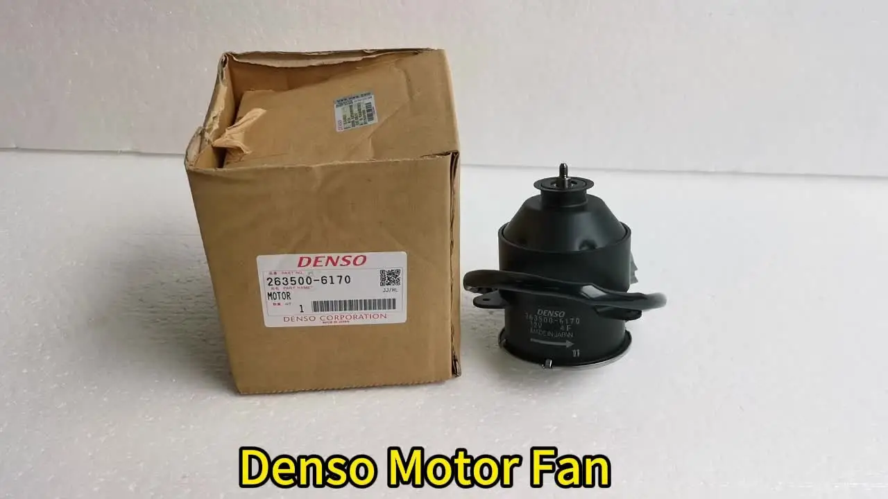 hosoやん Denso Premium Quality Japan Cooling Fan Motor 263500-6170 for