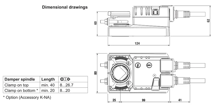 Belimo Nm230a-s Damper Actuator For Hvac System With Integrated