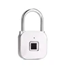Fasting&Flexible Fingerprint lock Anti-theft smart luggage lock with USB cable charge
