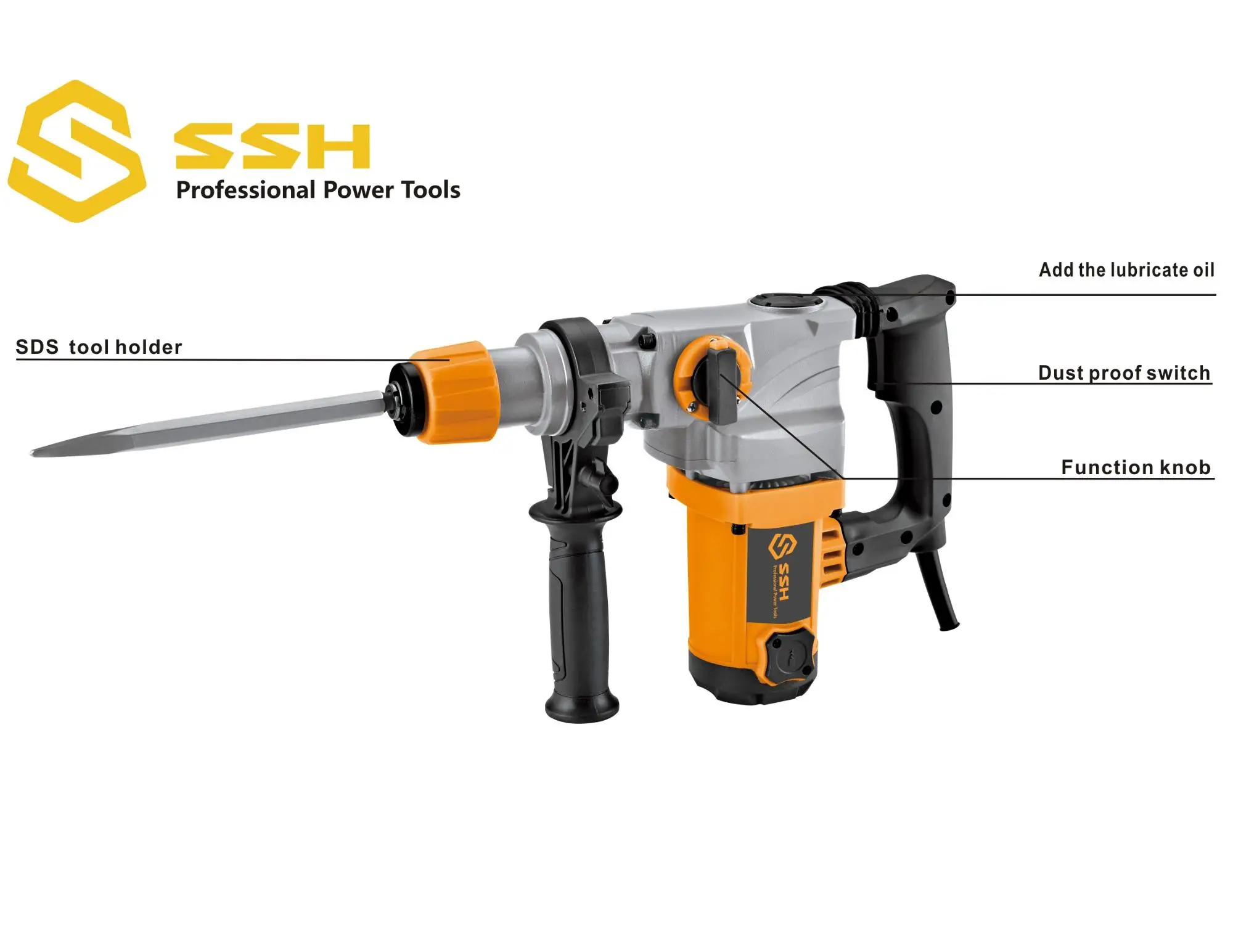 Electric Rotary Chipping Hammer Drill Breaker For Sale Buy Rotary
