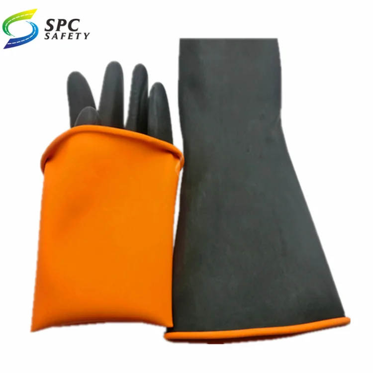 Tops Sell Heavy Duty Natural Latex 45cm Anti Chemical Resistant