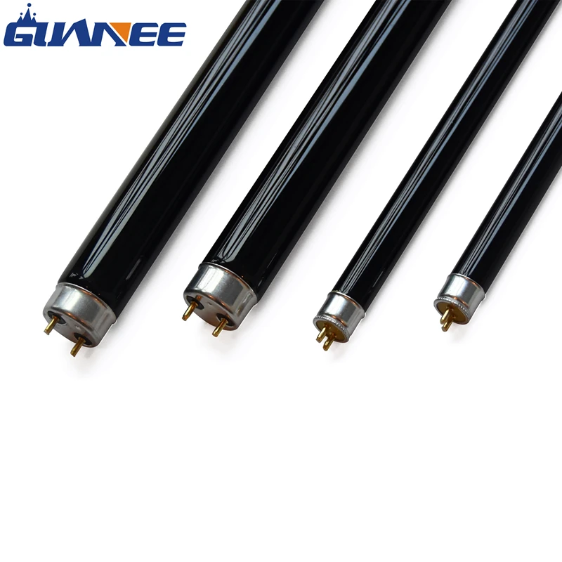 China wholesale 365nm uv fluorescent black light bulbs T8 tube F4T5 F6T5 F8T5 F15T8 F20T8 BLB UVA lamp