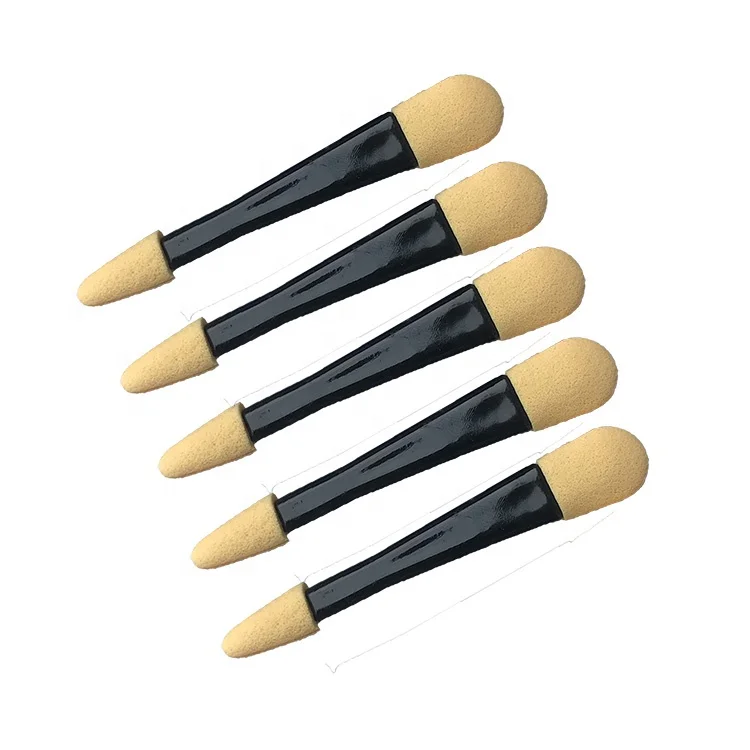 
Factory Direct Wholesale Cheap Disposable Dual-sided Sponge Tip Eyeshadow Applicator for Eye Makeup 