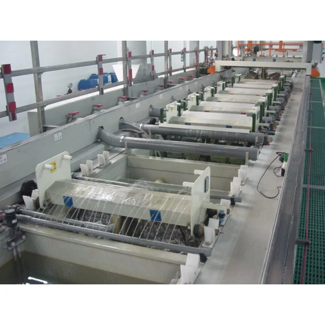 
Chinese supplier automatic gantry type barrel plating line with hardware 