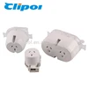 Quick socket flat pin Australia single double surface socket