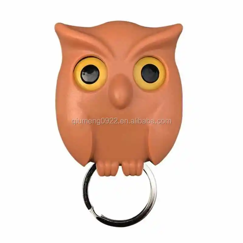 Multifunctional Hook Home Storage Magnetic Owl Shape Wall Key Hook