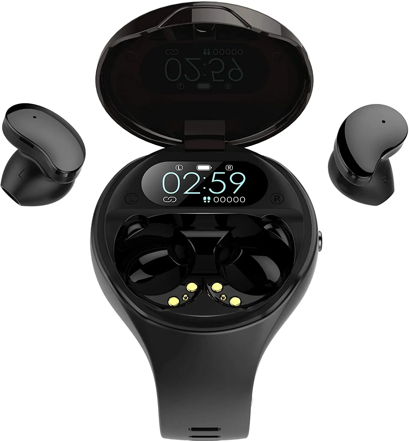 Earbuds with Watch