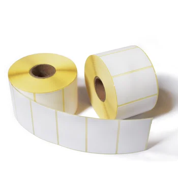 Blank Or Printed 58mm Thermal Paper Sticker Zebra Barcode Label Roll ...