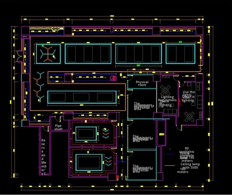 product billiard room atmosphere led strip light iron art seamless splicing gym office customizable 3 year warranty cri 90 6500k-7