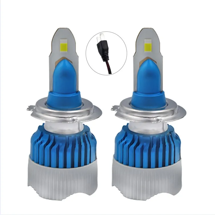 High Power 12 Volt Mini Size 9004 9007 9012 H1 MI2 Car Headlight Bulbs H11 H7 H4 Led Headlights Kits