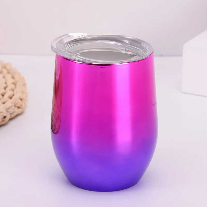 Colorful Stainless Steel Party Cups Unbreakable Solo Cups Double Wall