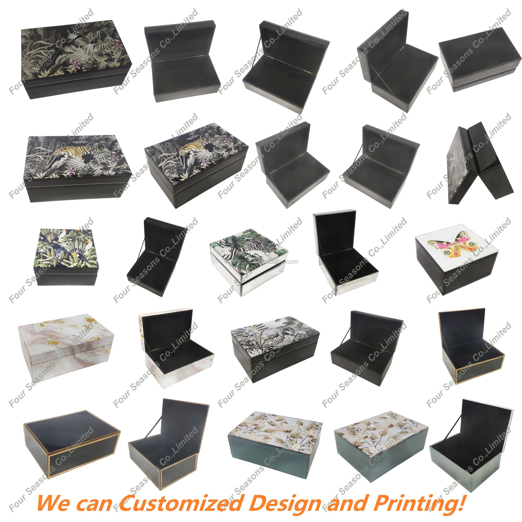 Crystal Glass Box Glass Jewelry Box Mirror Glass Gift Box Buy Glass