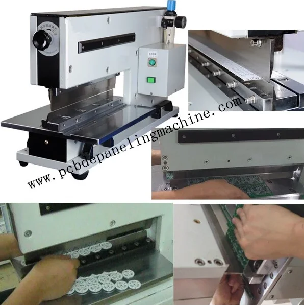Pneumatically Control PCB V Cut Separator Machine