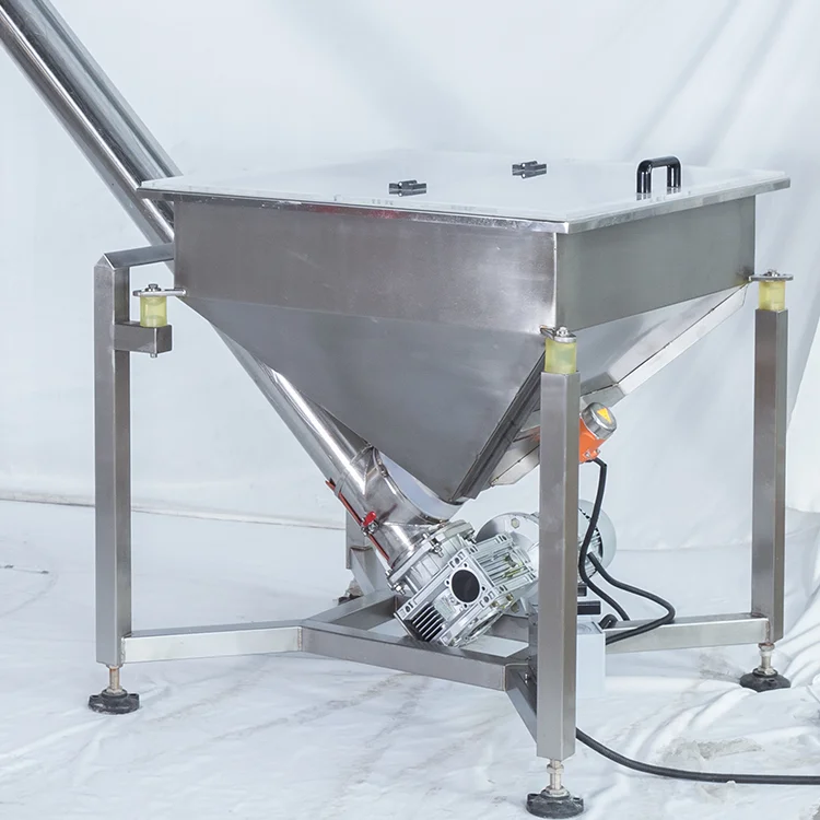 Automatic Hopper Screw Powder Feeder For Powder Filling And Packing