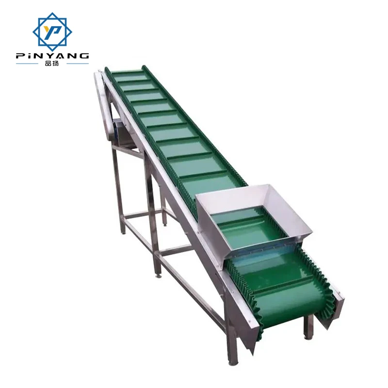 Oem Automatic Belt Conveyor,Incline Bucket Elevator Lifting Belt