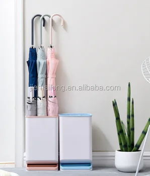 umbrella stand with drip tray