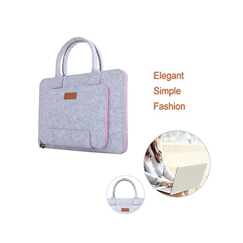 colorful colors 15.6inch bags felt notebook laptop