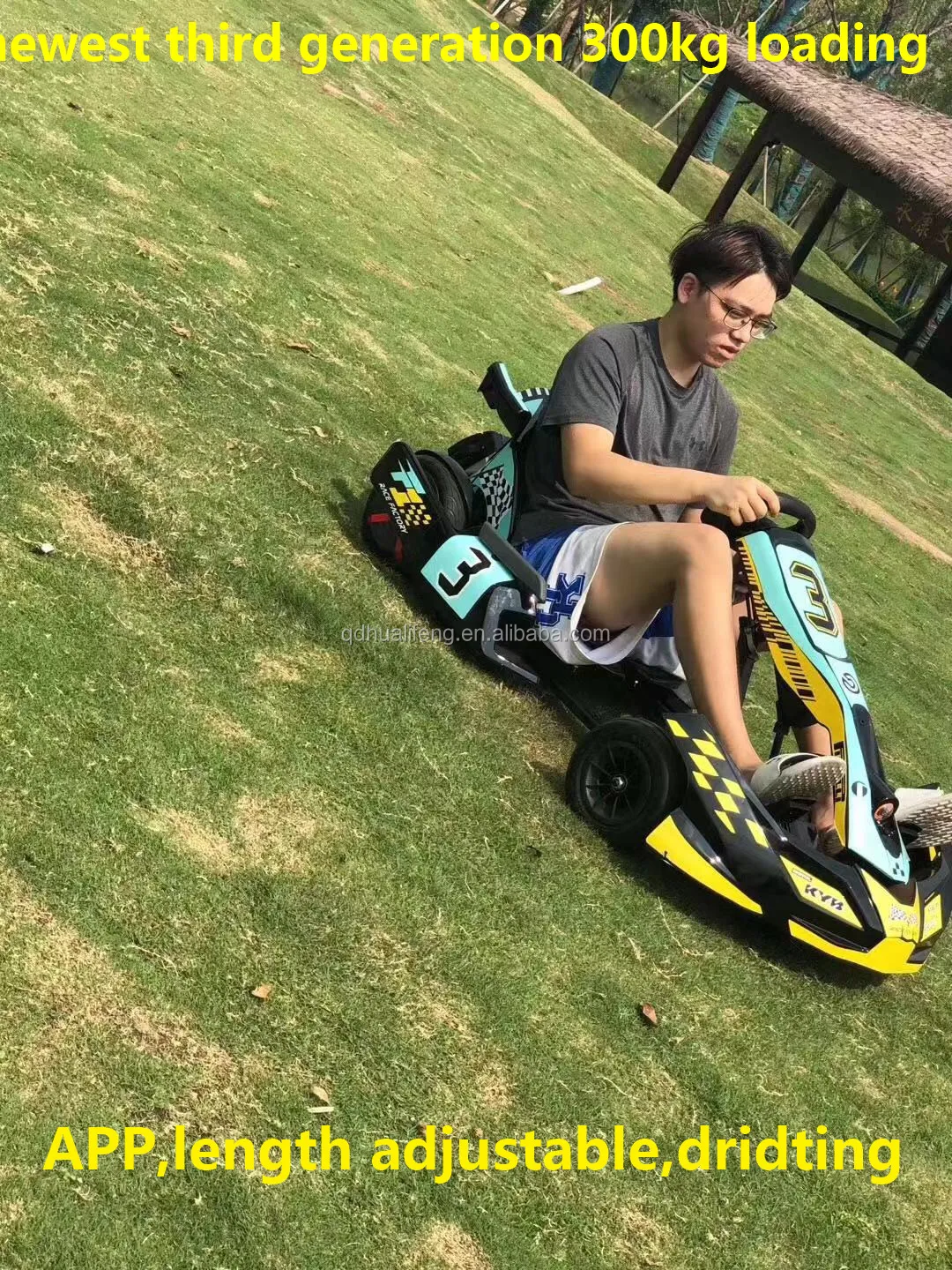 Removable Battery Balance Scooter Karting Cars Suit Kits Electric Racing Go Karts For Adults