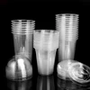 Clear plastic disposable cup, PP juice split cup