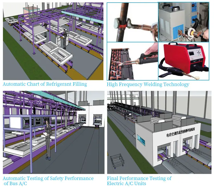  12v 24V bus air conditioner 
