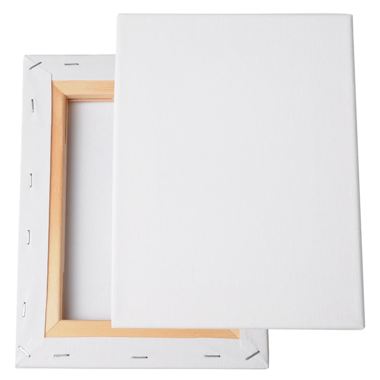 280gsm (8 oz) Primed Blank Cotton Stretched Canvas