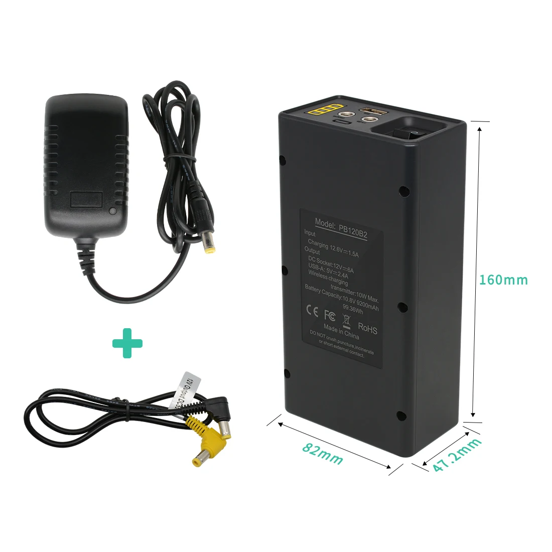 Promotional High Capacity Power Bank 12800mah Portable Smart 12v Universal Wireless Powerbank - ANKUX.COM