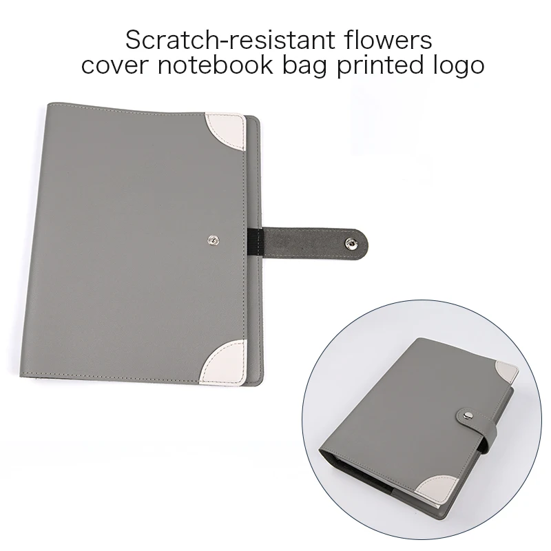 定制设计的带按钮的皮革书皮圣经封面