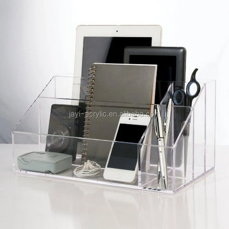 Acrylic Office Stationery Organizer Stapler